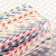 Environmental 19.7CM Paper Drinking Straws for Wedding Favor