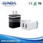 portable universal usb wall charger for phone dual usb wall charger