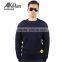 Military style pullover/sweater wool army pilot wool pullover with patches