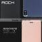 Original ROCK Brand Veena Series Hard PC Rubber Case for xiaomi 5 PU Leather Flip Case MT-5501