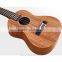 concert cheap mahogany wooden hawaiian ukulele guitar with lele bag