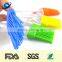Colourful design small silicone pasrty basting brush