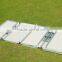 6 feet large aluminum 4 folding picnic table
