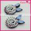 High quality rabbit rhinestone garment patch