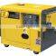 Hot sale silent (soundproof) air cooled diesel generator set 3kw 5kw