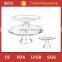 Hocking pressed glass 3 tier cake stand for buffet