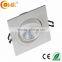 13w white painted Square Recessed COB LED Lumi Smooth LED Downlight