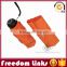 19 inch 6K Orange Smart 5 Folding Umbrella Custom Logo