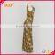New Design Comfortable o Neck Printed Sleeveless Casual Ladies Beach Long Dress