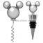 Unique High Quality zinc alloy cheap price Fashion Wine bottle Stopper with angel top