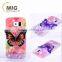 For lg g4 g3 g2 Colorful 3D Blu ray Butterfly tpu for iphone/for htc/for lg/for huawei phone case