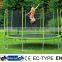 adult 12ft big trampoline with safety enclosure from the factory