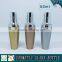 50ml Cosmetic Glass Lotion Bottles With Silver Pump Cap