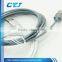 1-2 m custom nylon braided metal casing usb extension cable