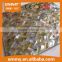 300*300mm cheap dark brown herribone seaside shell price for mosaic tiles