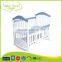 WBC-03A EN71 high quality adjustable unfinished wooden adult baby crib