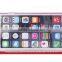 Best Selling Touch Metal Front Smart Window View PU Leather Folio Flip Case with Stand for iPhone 6
