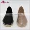 KAS16-303 Soft casual espadrilles shoe good quality fashion ladies flat shoes