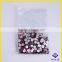Wholesale Amethyst round flatback crystal rhinestone for bridal shoes