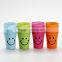 8 oz 250ml pp plastic smile water cup