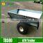 Heavy duty tipping ATV tow behind trailer