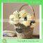 Beautiful Handing made wicker basket to decorate