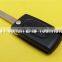 Citroen 407 3 button flip key shell for Citroen C3 C4 C5 remote key blank case with light button