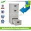 Steel Office Furniture Mini Metal Corner Bar Quilt Storage Vertical Filing Cabinet