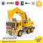 New arrival plastic friction excavator grab car for kids china wholesale