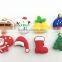 Christmas Santa Claus PVC Shoe Charms Shoes Accessories