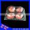 2016 China factory fruit hard plastic packing apple plastic boxes