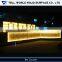 LED lighting restaurant bar counter top for sale