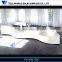 Large size hotel marble reception desk, unique reception desks