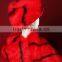 2015 Fashion Red Russian Style Fur Hat/ Winter Fur hat/Fur Hat