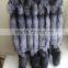 New Style Real Long Fox Fur Scarf / Dyed Fox Fur Scarf