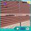 Less cracking water resistance wood plastic composite fence