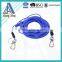 YIWU Factory Stretchy Spring Coiled Strap Lobster Clip Retractable Spiral Coil Cable/Tool Lanyard