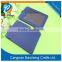 Cheap Custom Rigid ID Card Holder With Lanyard / Soft PU Clear Card Tags