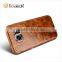 ICARER Oil Wax Genuine Leather Back Phone Case For Samsung Galaxy S7 Edge