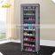 10tiers portable fabric cover shoe rack closet organizer