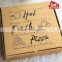 Various size custom cheap pizza box