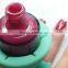 High quality silicone wearable nail polish holder pink wholesale nail supplies