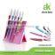 Colorful kitchen knives 6 pcs knife set non-stick coating knife