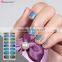 Free Sample Wave Patterned Glitter Nail Sticker