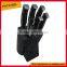 AH01 7pcs 3Cr14 stainless steel double forged kitchen knife set