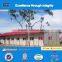 2014 high quality hot sale low cost sandwich steel used prefab building