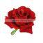 Hight Quality Products Artificial Flower Clip Flower Rose Hair Clip Plastic Clip Accessory For Valentine