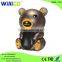 Hot sale color bear bluetooth plastic portable speaker for top selling products 2015