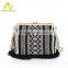 Hot Sale Fashion Tassel Black Handbag Patchwork Boho Shoulder Bag Wholesale China Factory