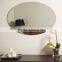 3mm/4mm/5mm top grade cheap mirrors decor wall oval bathroom mirrror shandong